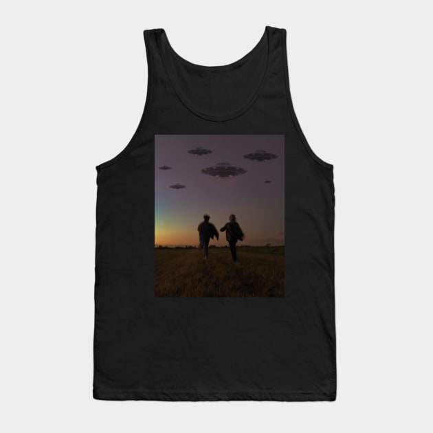 Alien Invasion Tank Top by DreamCollage